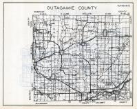 Outagamie County Map, Wisconsin State Atlas 1933c